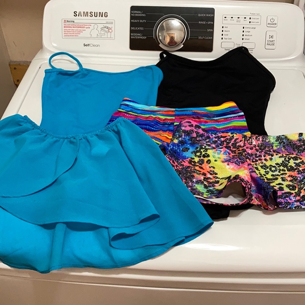 Lot of preowned girls 8-10 dance wear